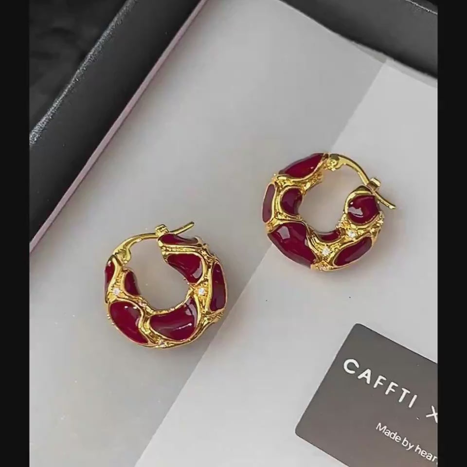 Pendientes chapa de oro - nexbuy.com.mx