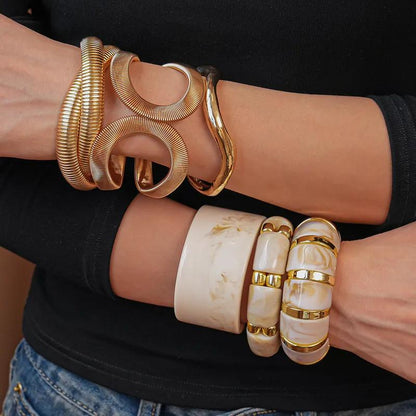 brazalete de acrilico